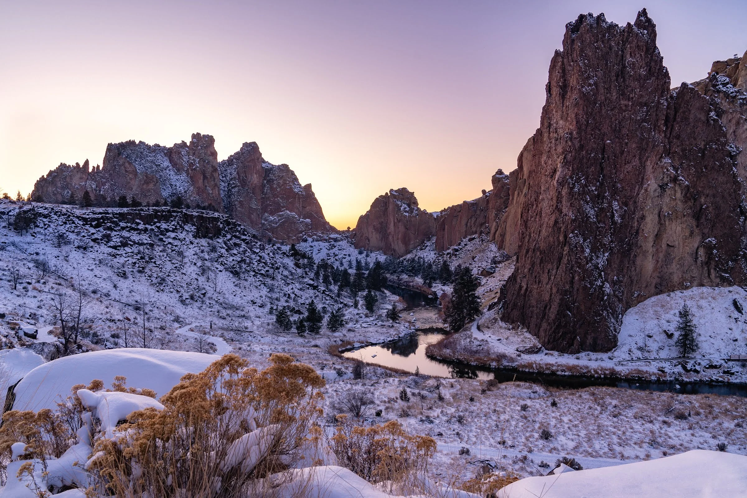 An Impromptu Smith Rock State Park Fall, eh…Winter(?) Shoot
