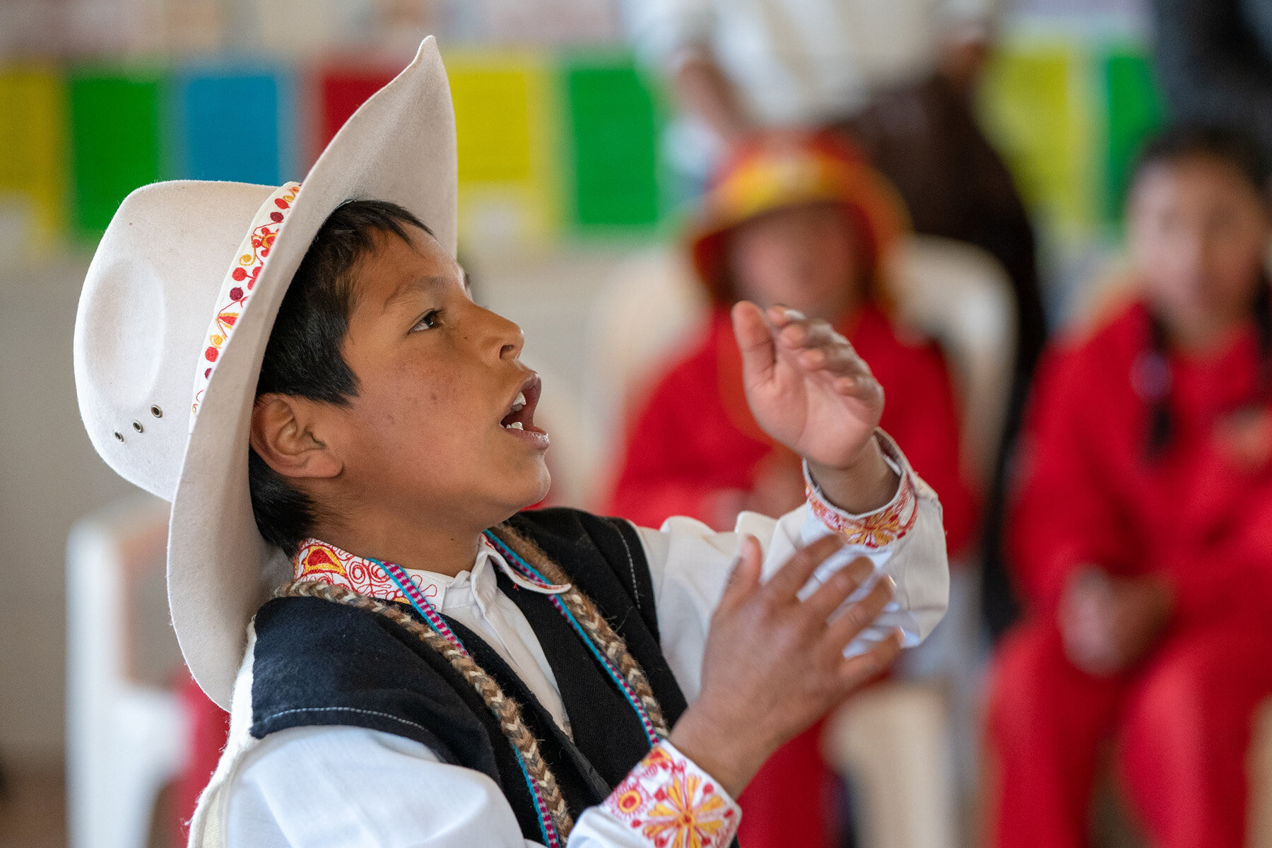 Andes Mountains Peru Quechua Benefit Casa Chapi Chivay Peru