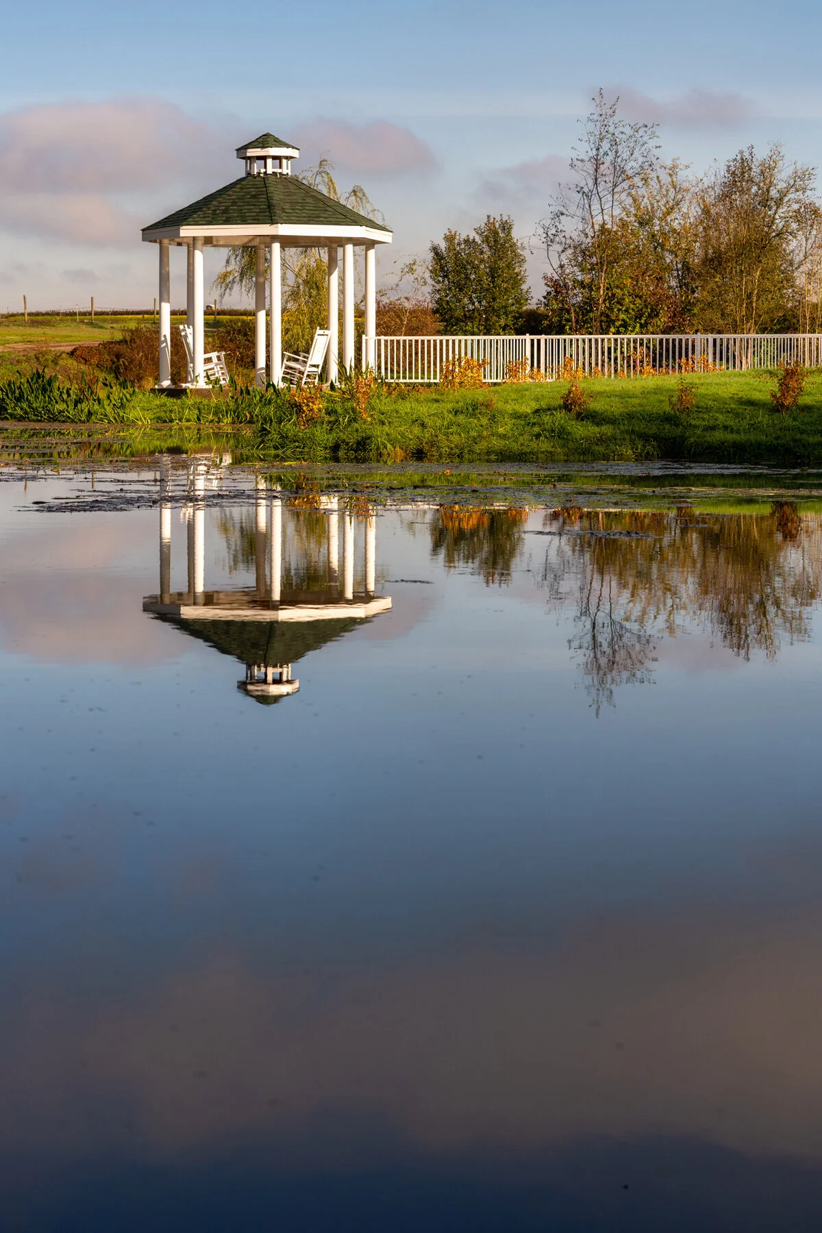 Oakwood Gardens Fall Color Garden Photographyby