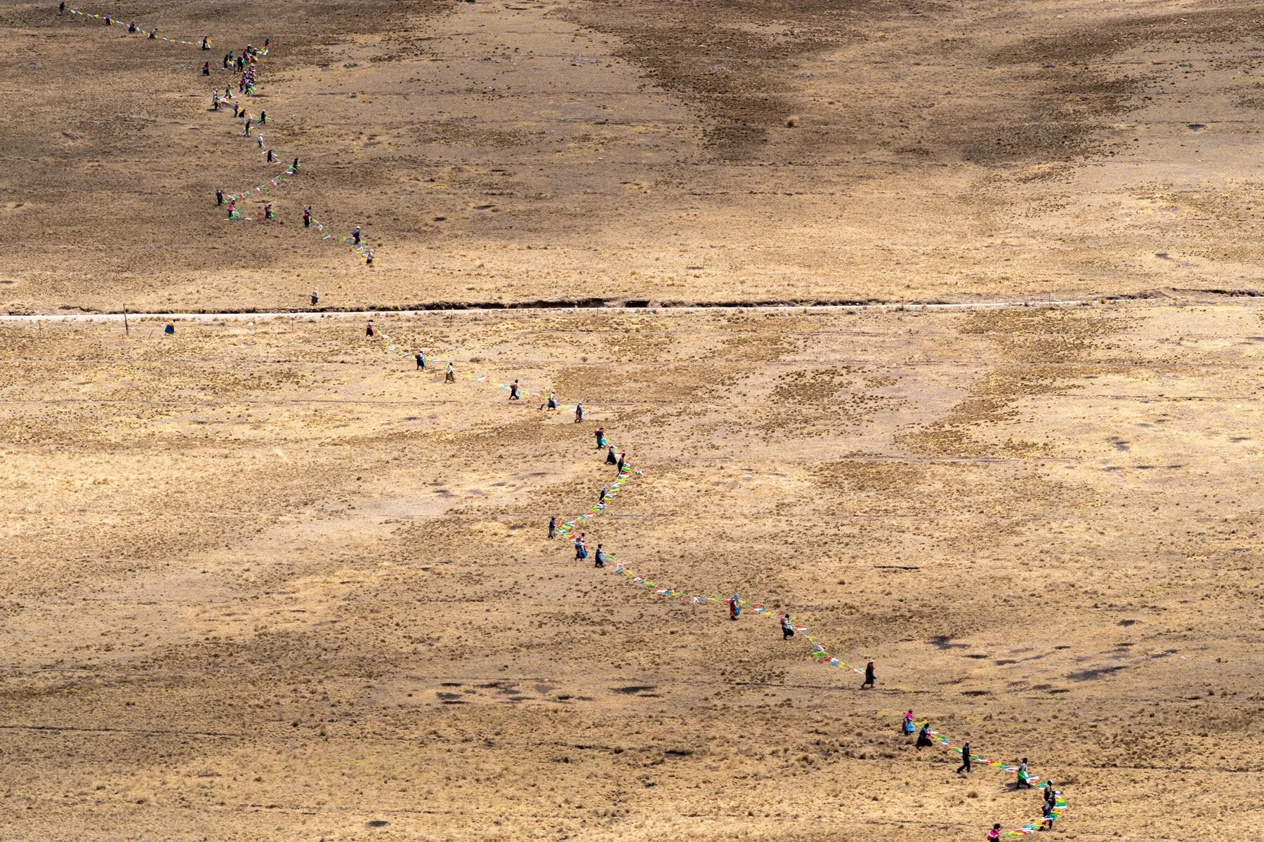 Andes Mountains Peru Quechua Benefit Picotani Vicuna Chaccu