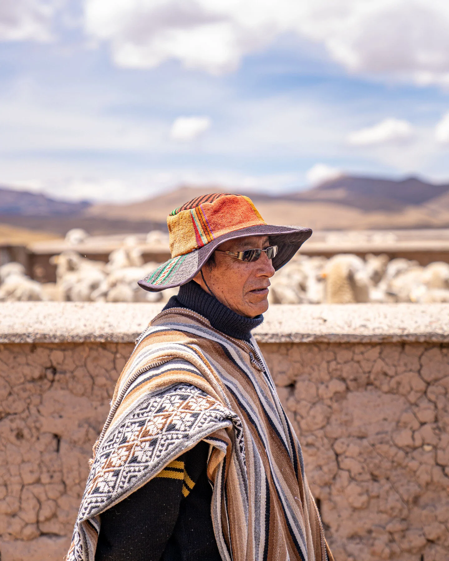 Andes Mountains Peru Quechua Benefit Picotani Spar Macusani Alpaca