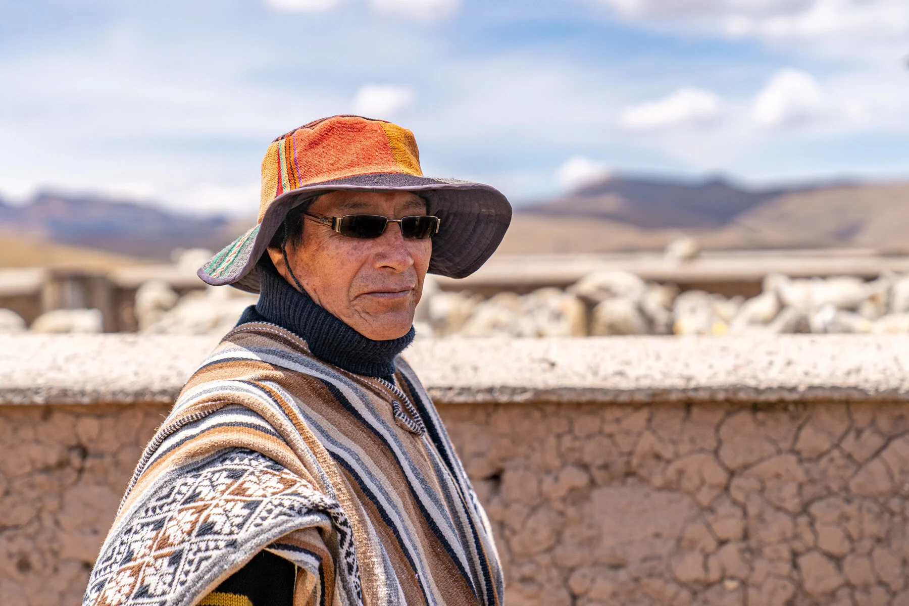 Andes Mountains Peru Quechua Benefit Picotani Spar Macusani Alpaca