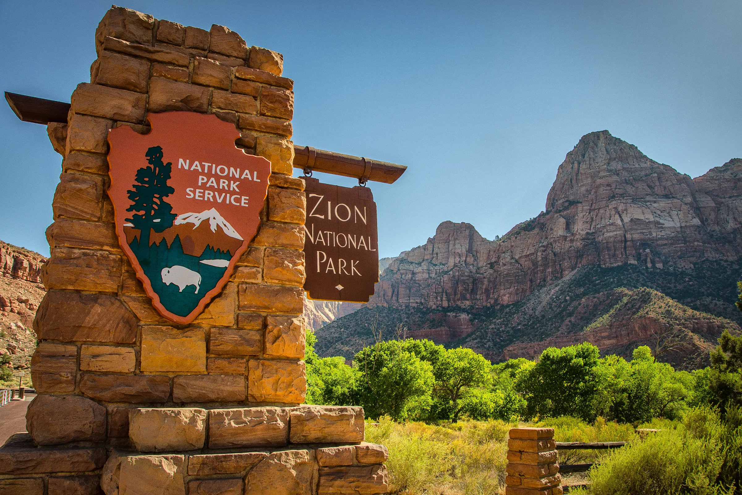 Zion National Park, Utah Entrance. Wasim Muklashy Photography.