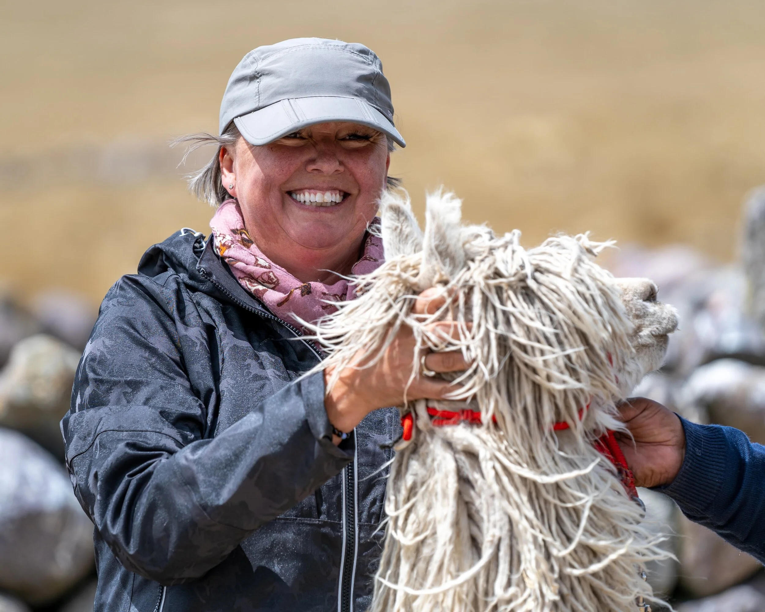 Andes Mountains Peru Quechua Benefit Picotani Spar Macusani Alpaca