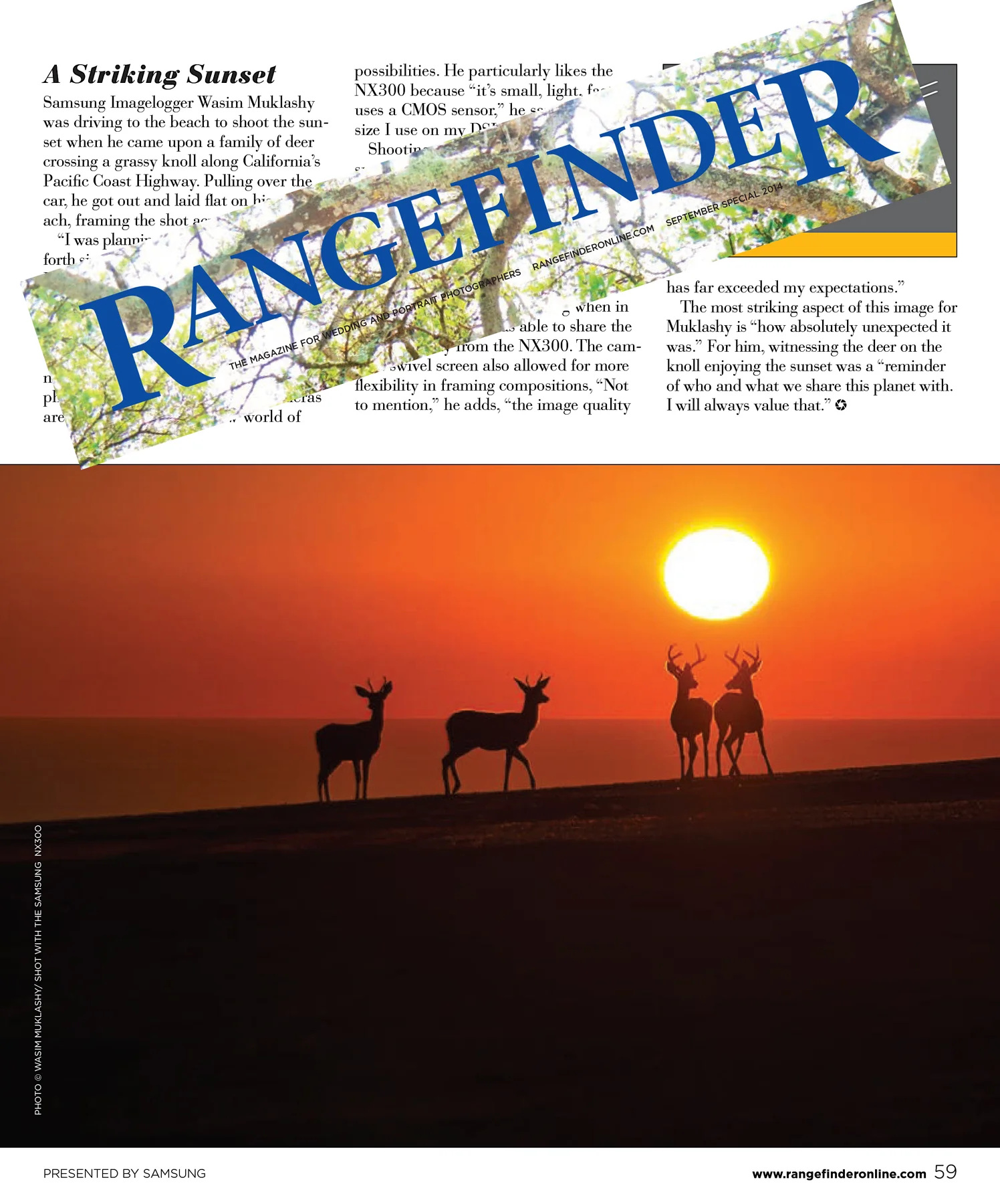 Rangefinder Magazine_Samsung_Imagelogger