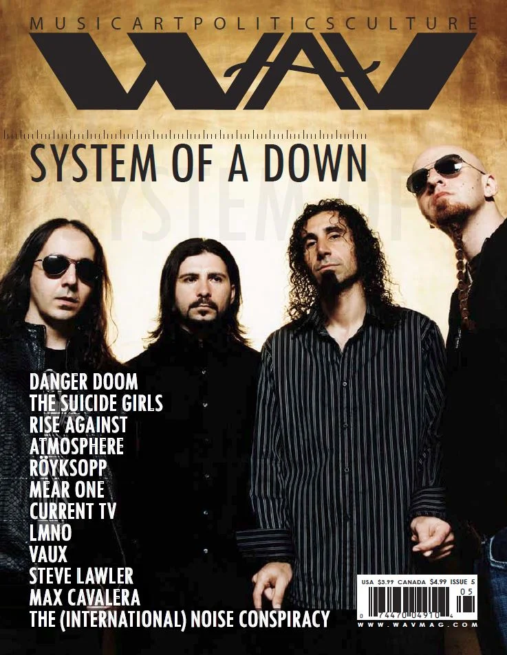WAV / Kotori Magazine Issue 5 - System of a Down / Danger Doom / The Suicide Girls / Rise Against / Atmosphere