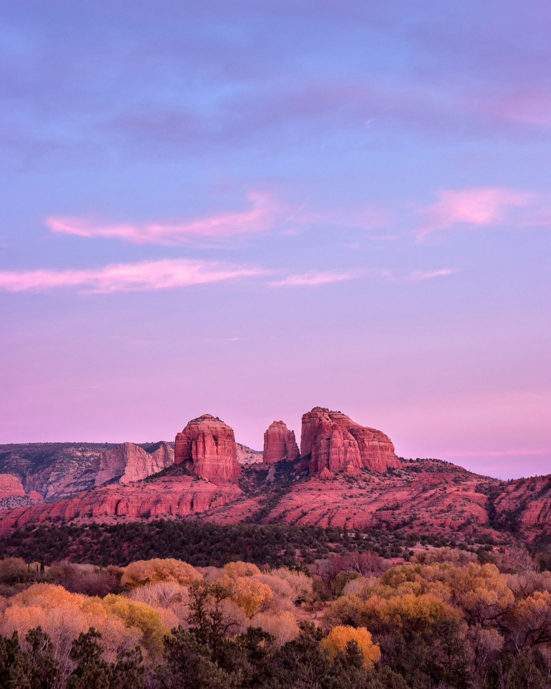 Sedona Arizona A Sedona Sun Sets