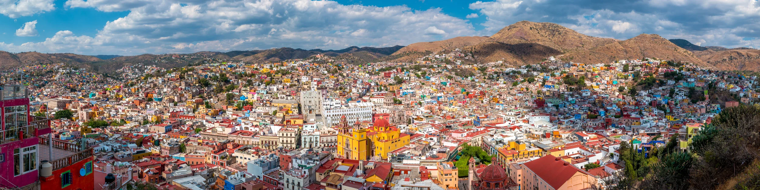 Guanajuato Mexico Panorama