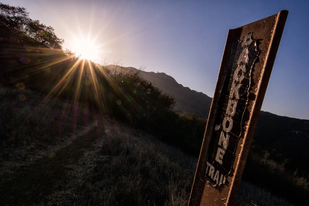 Hiking Topanga Canyon California