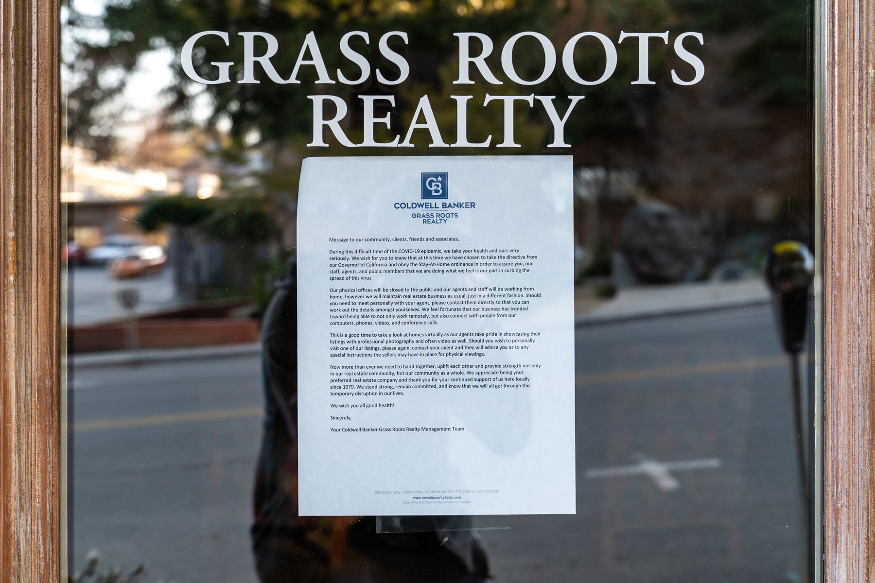 Nevada City California COVID19 Coronavirus