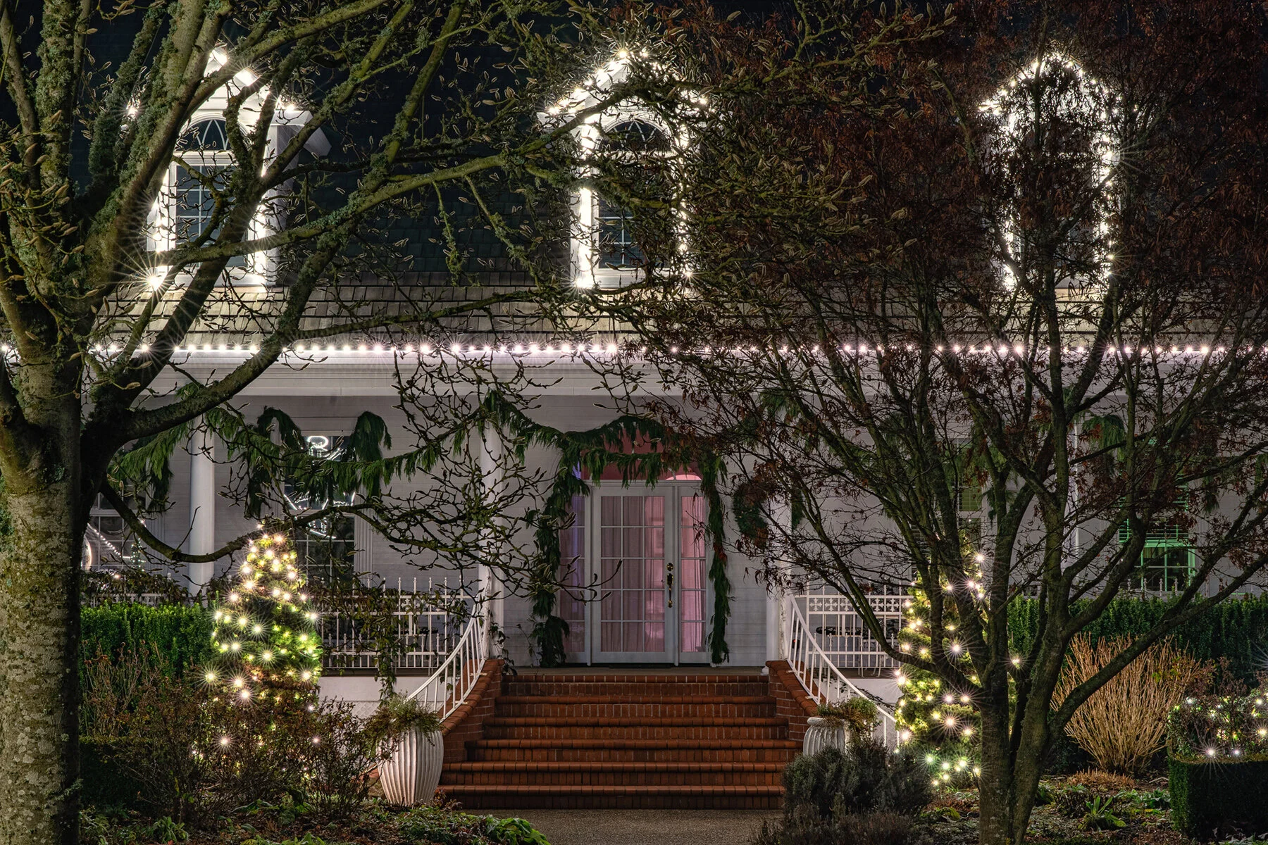 Portland Hillsboro Oregon Oakwood Gardens Winter2019