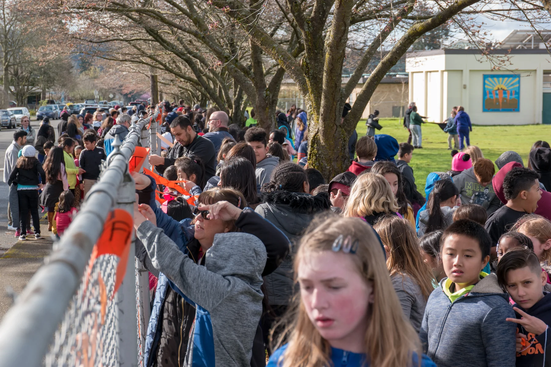 Portland Oregon Gun Voilence Walk Out