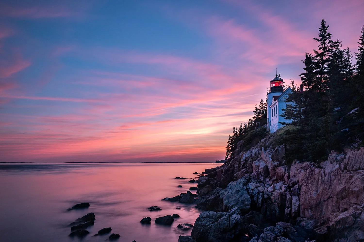 Samsung NX1 Maine Bass Harbor Head Lighthouse Acadia National Park 3600px