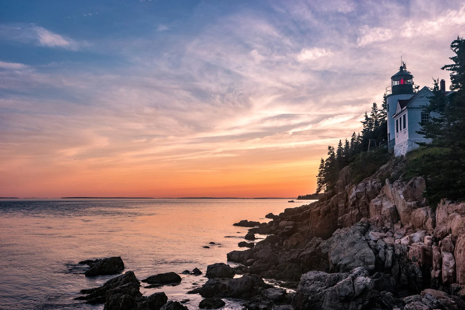 Samsung NX500 Maine Bass Harbor Head Lighthouse Acadia National Park