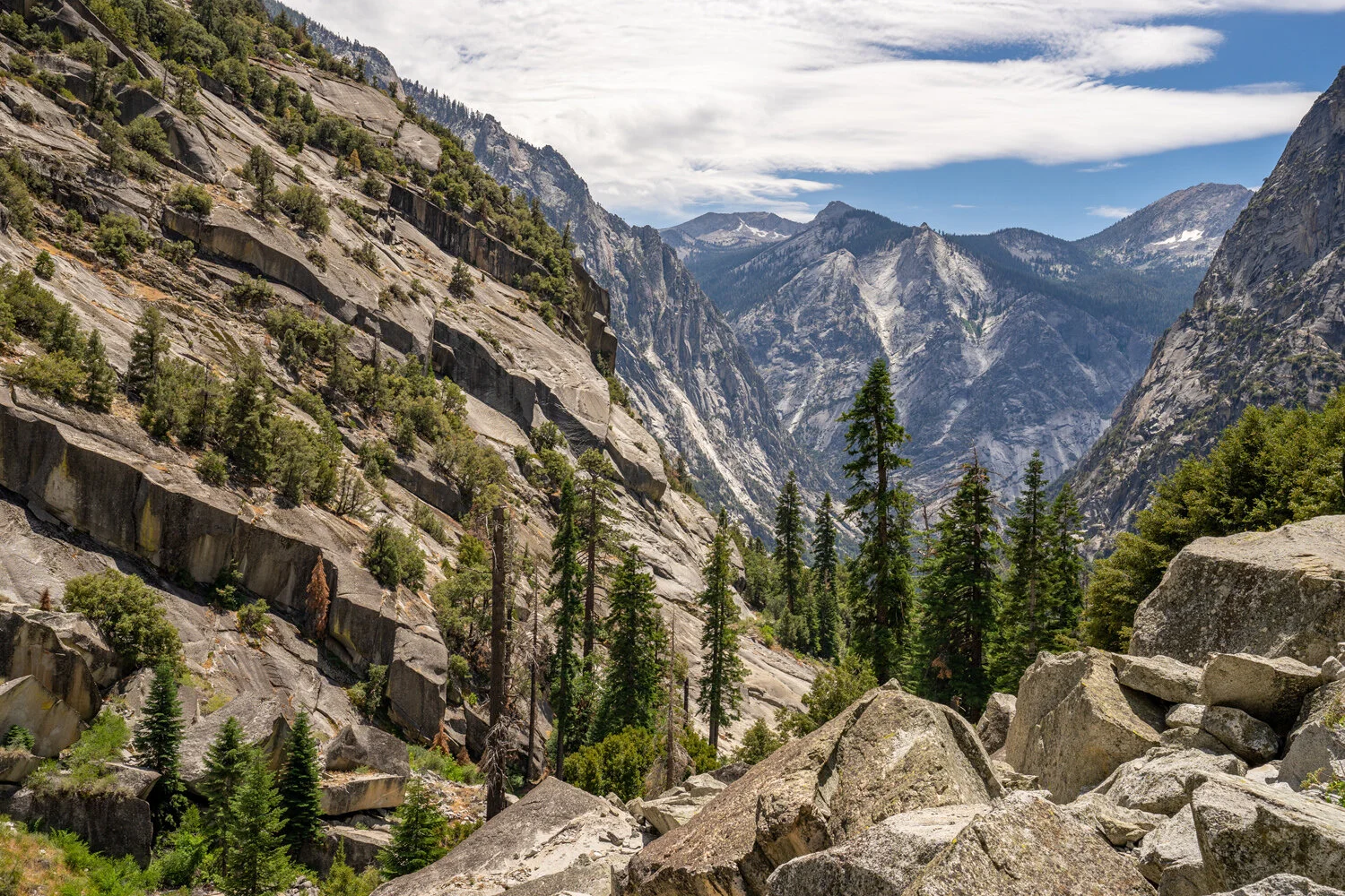 Sierra Nevada Mountains Sierras Kings Canyon Sequoia National Park California