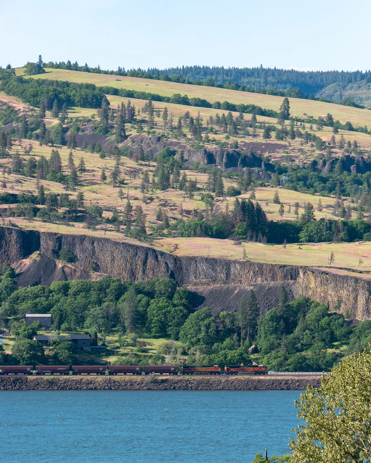 Tesla Trip Columbia River Gorge Oregon Washington Palouse
