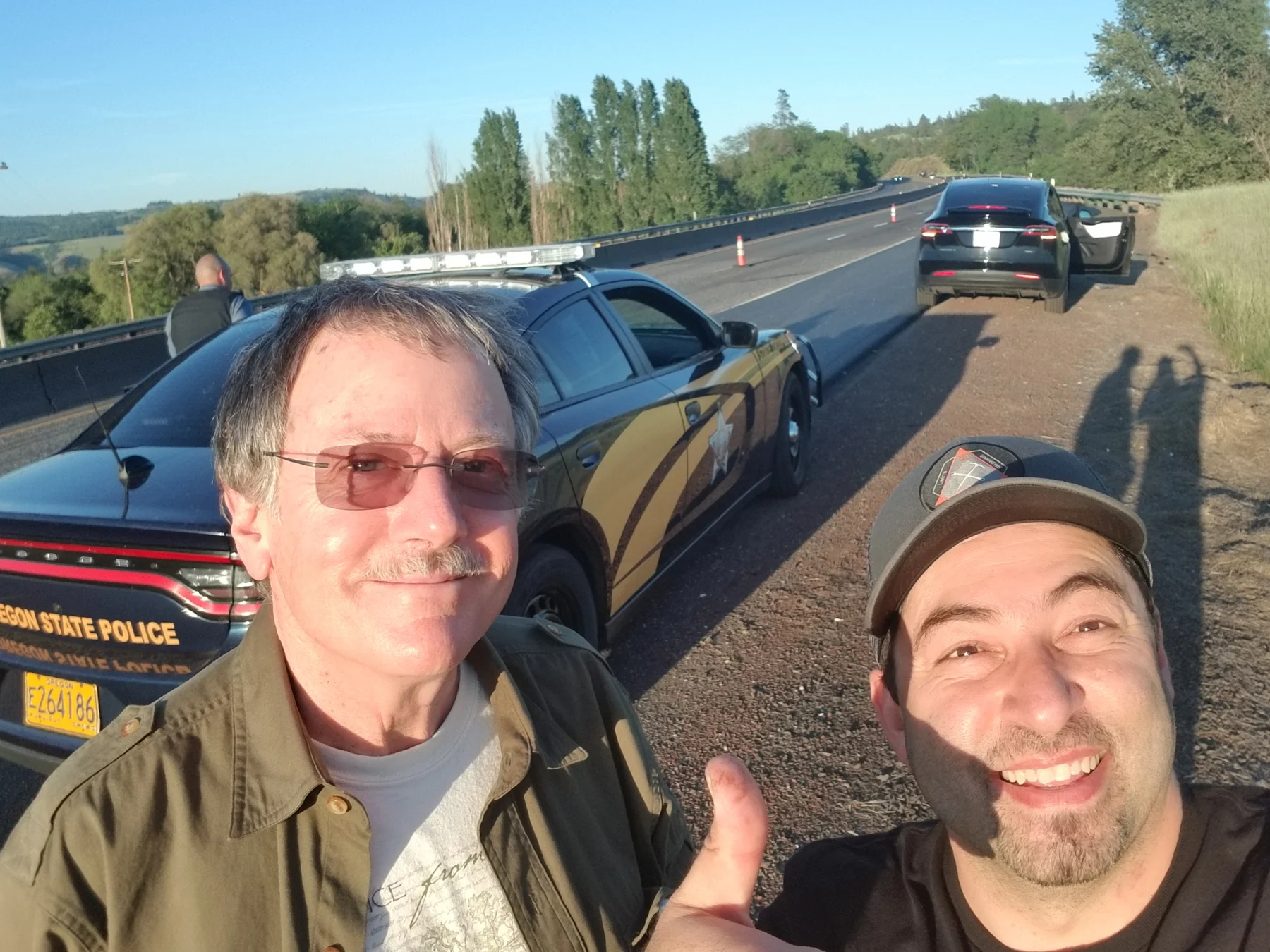 Tesla Trip Columbia River Gorge Oregon Washington Palouse