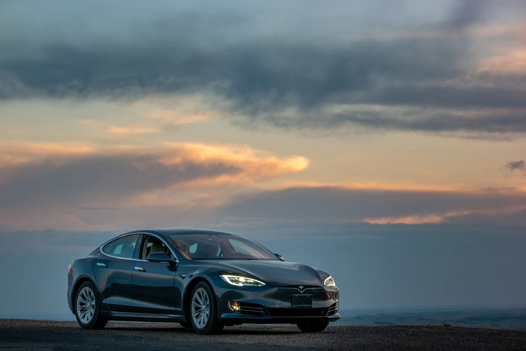 Tesla Trip Columbia River Gorge Oregon Washington Palouse