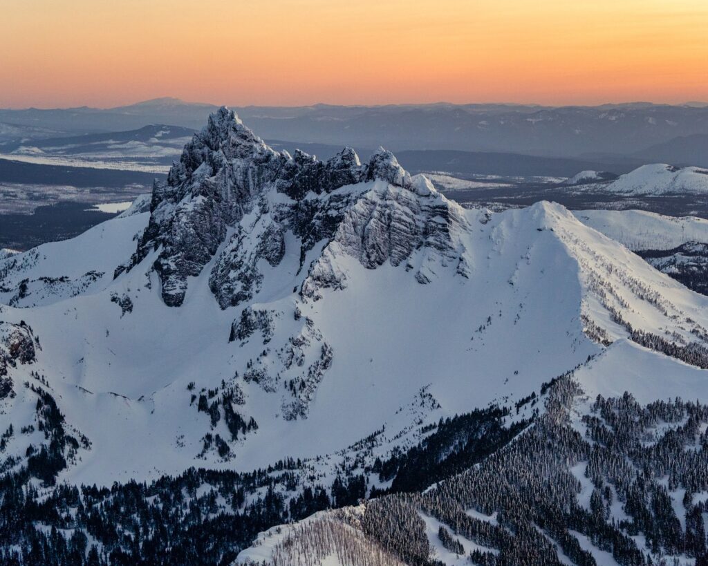 Aerial Photographs of the Cascade Mountains in Bend, Oregon — photography by Wasim Muklashy